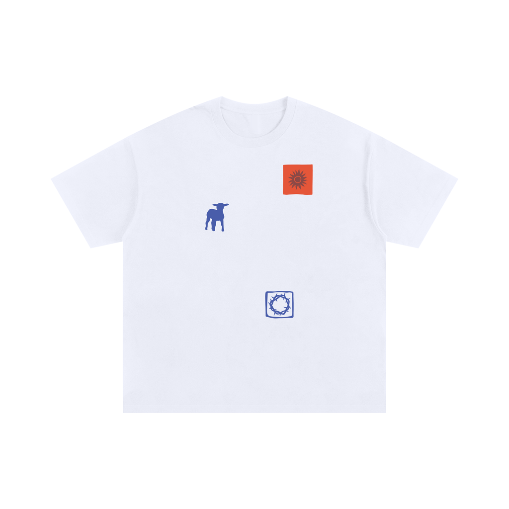 Sacrificial Lamb -  Oversized Cotton T-Shirt