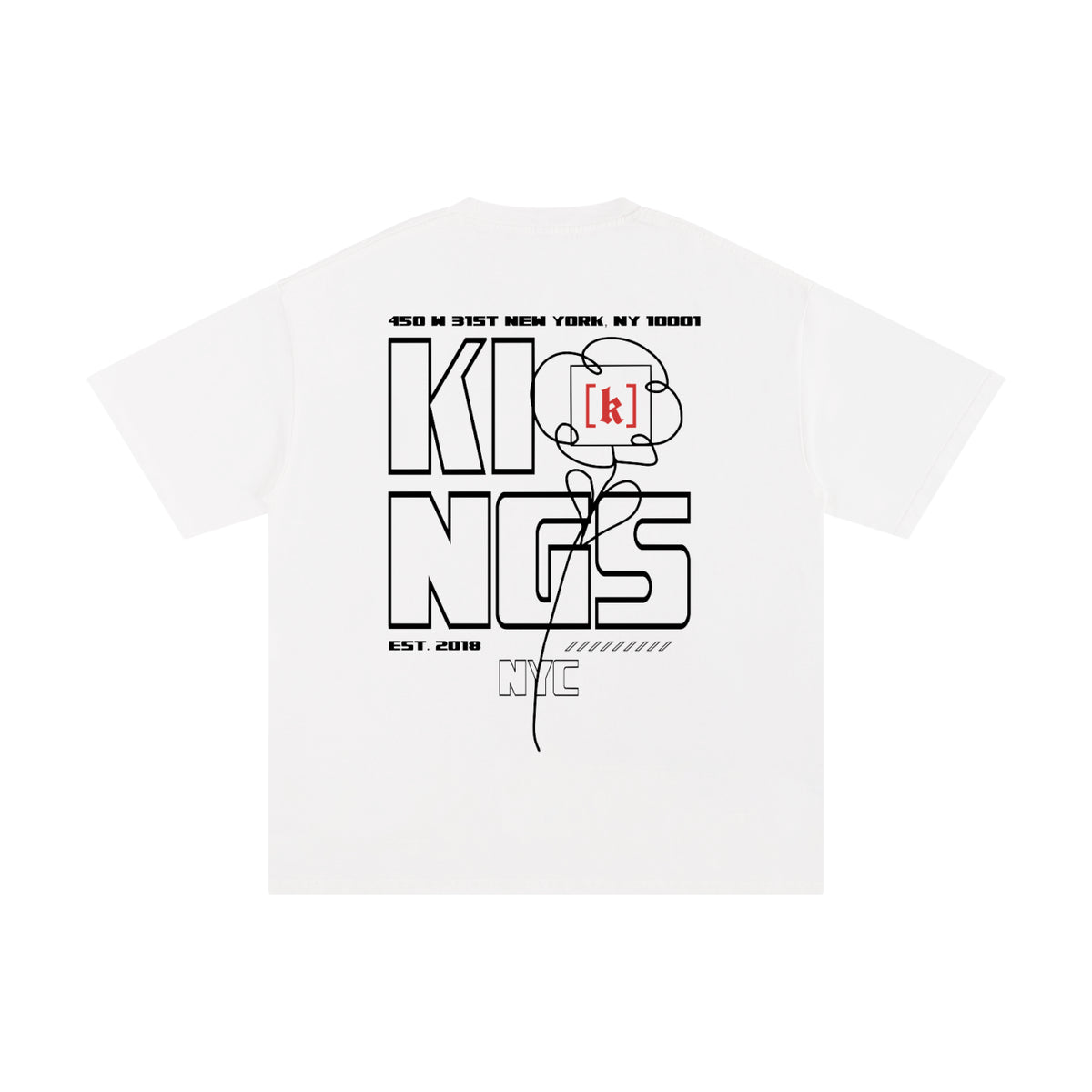 Retro KCNYC - Pure Cotton T-Shirt
