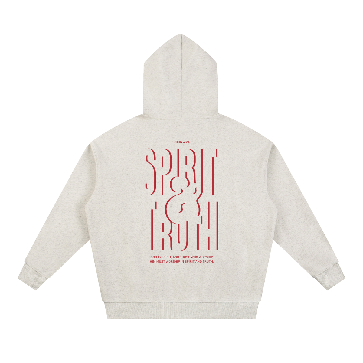 Spirit & Truth - Gray Hoodie