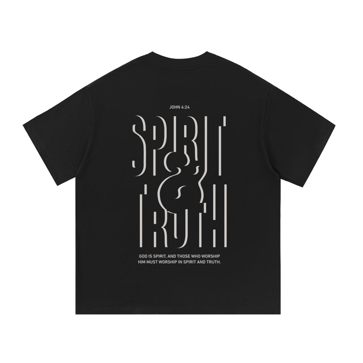 Spirit & Truth - Black T-Shirt