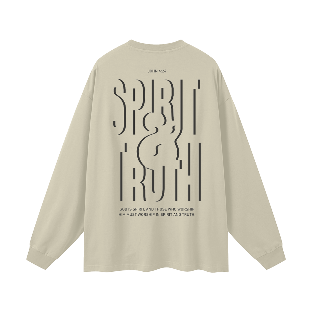 Spirit & Truth - Apricot Long Sleeve T-Shirt