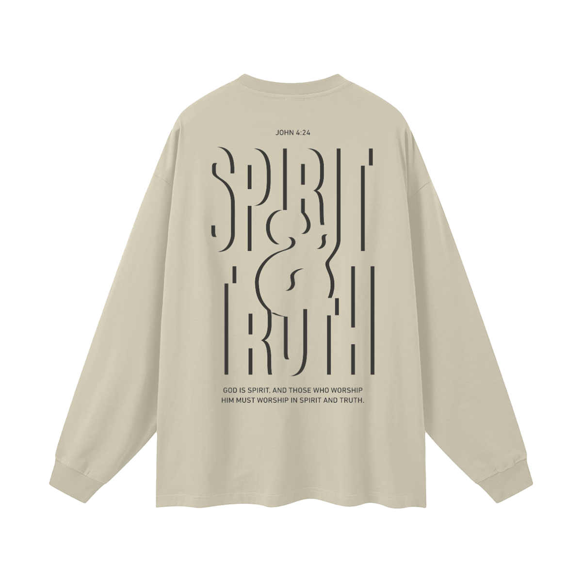 Spirit & Truth - Apricot Long Sleeve T-Shirt