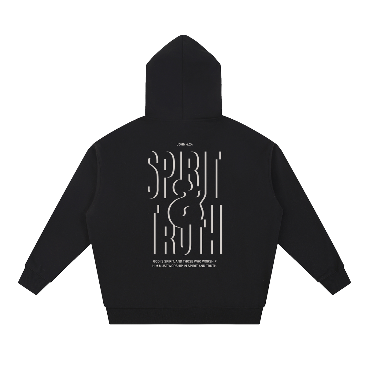 Spirit & Truth - Black Hoodie
