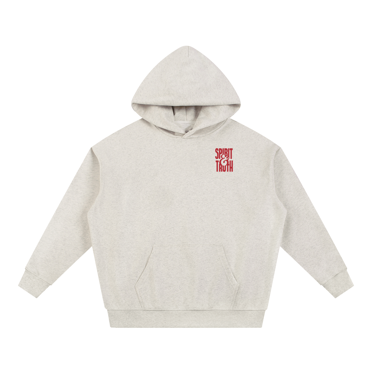 Spirit & Truth - Gray Hoodie