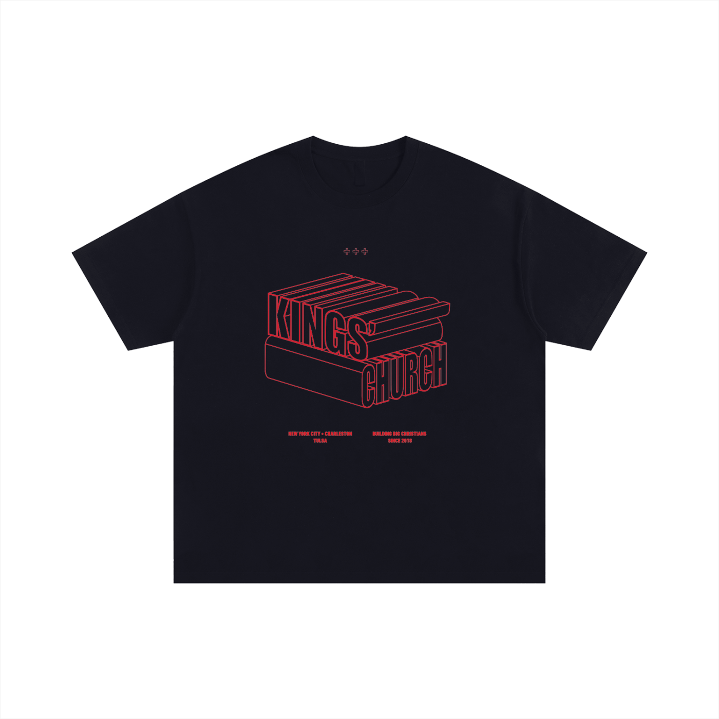 [k]ings' Church -  Oversized Cotton T-Shirt